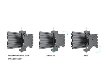 Multibrackets M Deskmount Column Pro 3x1 MBDM3x1U