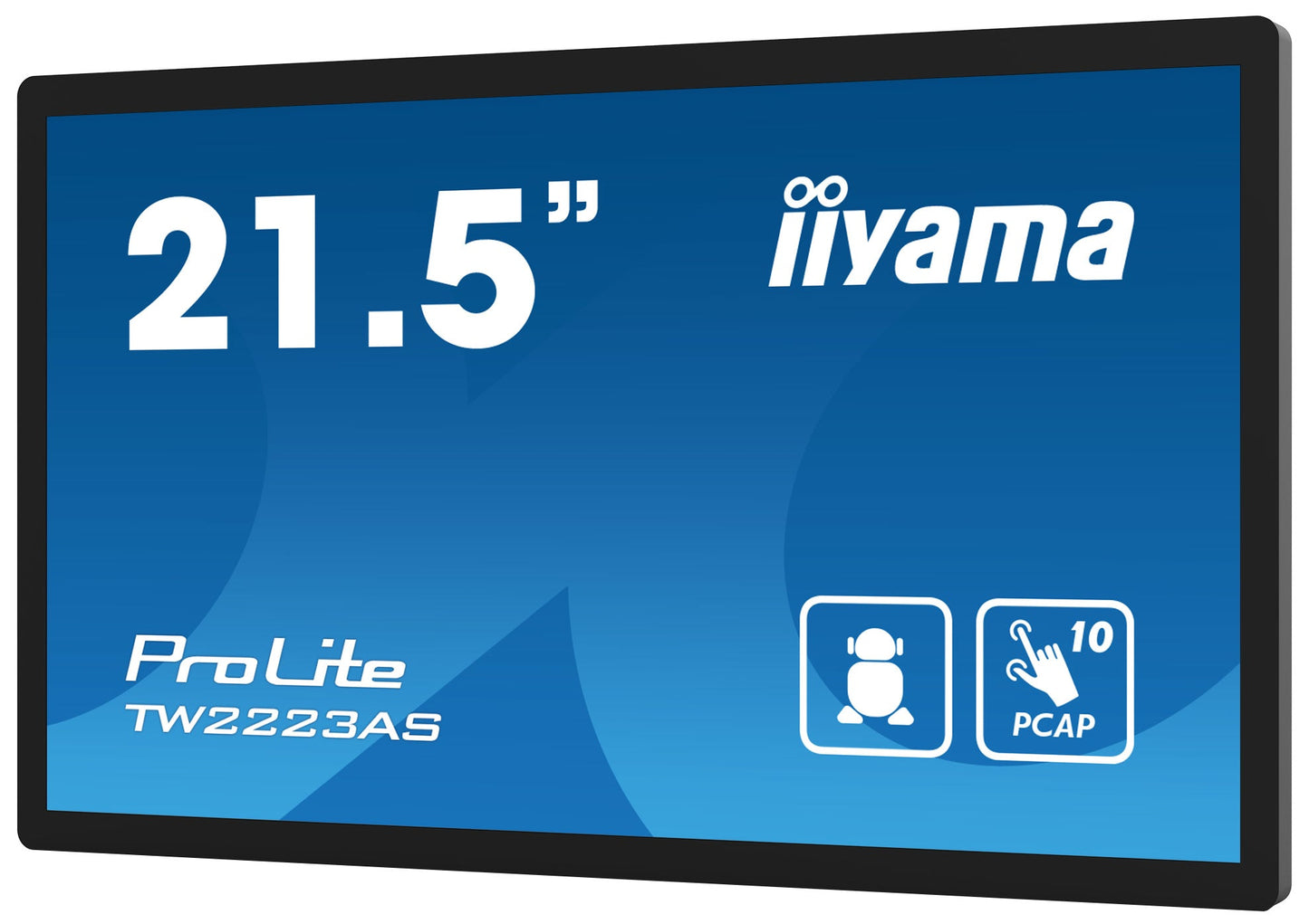 iiyama Prolite TW2223AS-B1 21.5" PCAP 10p Edge-to-Edge Touchscreen PC with Android OS