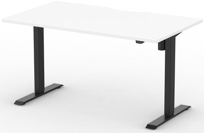 Formetiq B/H1S68S Alto 1 Single Height Adjustable Desk with Scoop - (w) 1600 x (d) 800mm