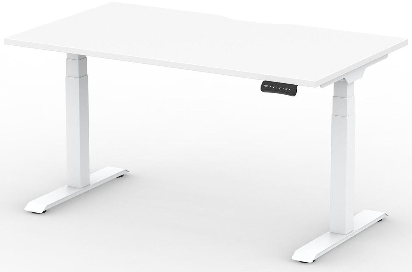 Formetiq B/H2S28S Alto 2 Single Height Adjustable Desk with Scoop - (w) 1200 x (d) 800mm