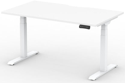 Formetiq B/H2S48S Alto 2 Single Height Adjustable Desk with Scoop - (w) 1400 x (d) 800mm