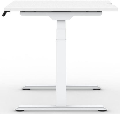 Formetiq B/H2S68S Alto 2 Single Height Adjustable Desk with Scoop - (w) 1600 x (d) 800mm