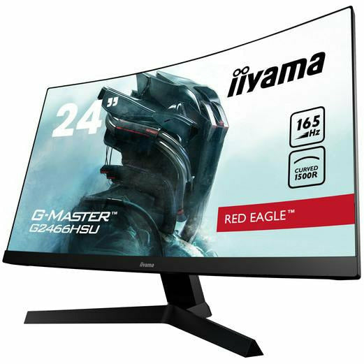 iiyama G-Master G2466HSU-B1 24" 165Hz 1ms 1500R Fixed Stand Curved Gaming Monitor