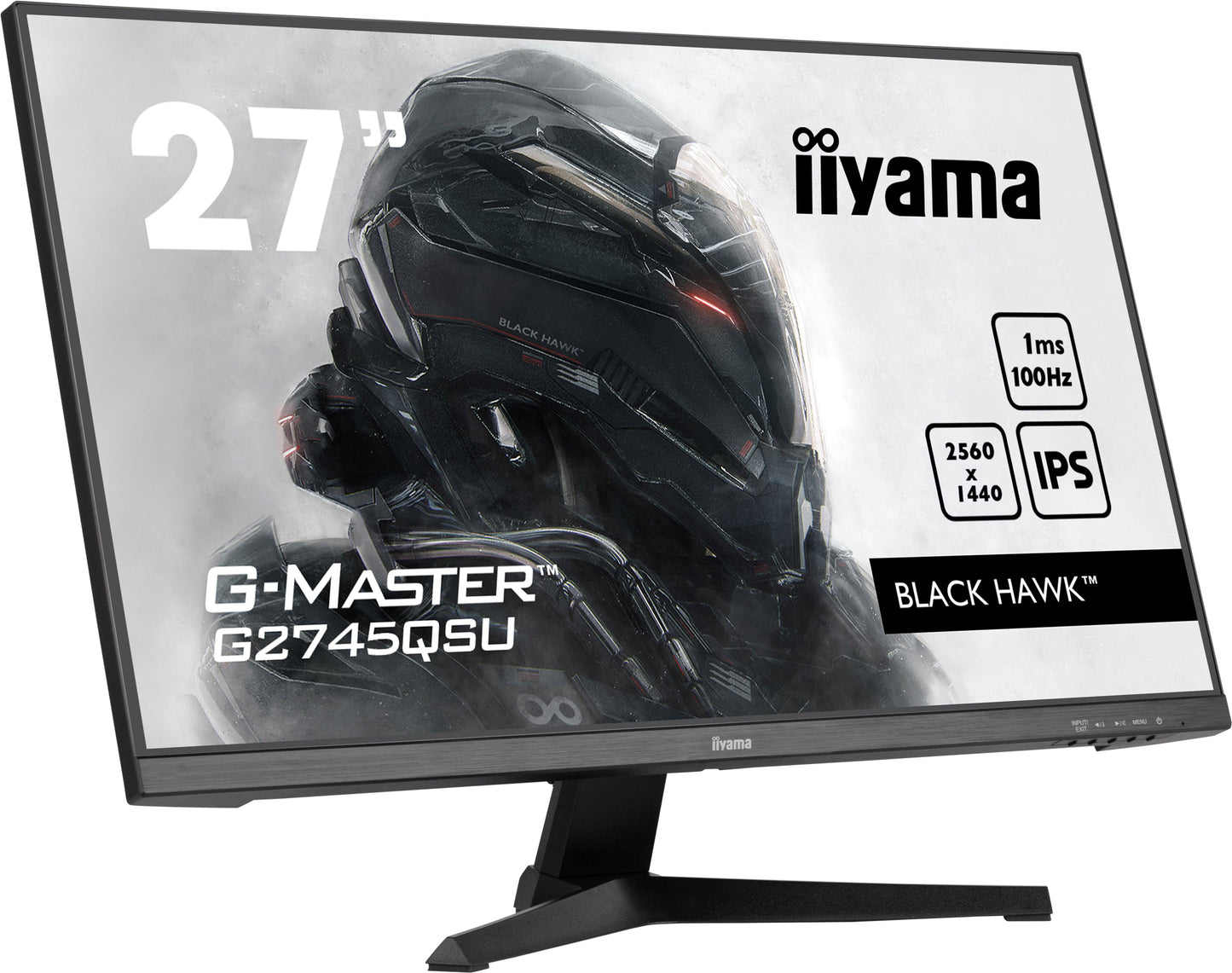 iiyama G-Master G2745QSU-B1 Black Hawk 27" IPS 1ms Gaming Monitor