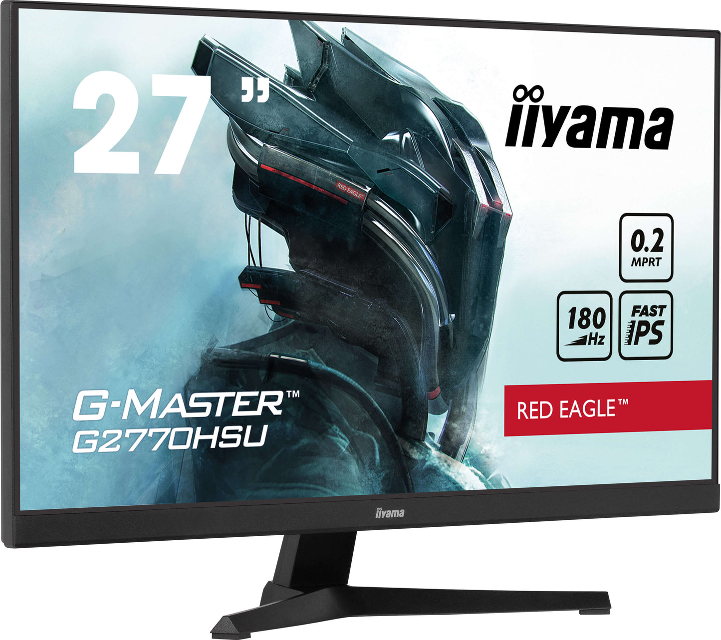 iiyama G-Master G2770HSU-B6 27" Red Eagle Fast IPS 0.2ms Gaming Monitor