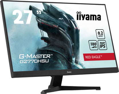 iiyama G-Master G2770HSU-B6 27" Red Eagle Fast IPS 0.2ms Gaming Monitor