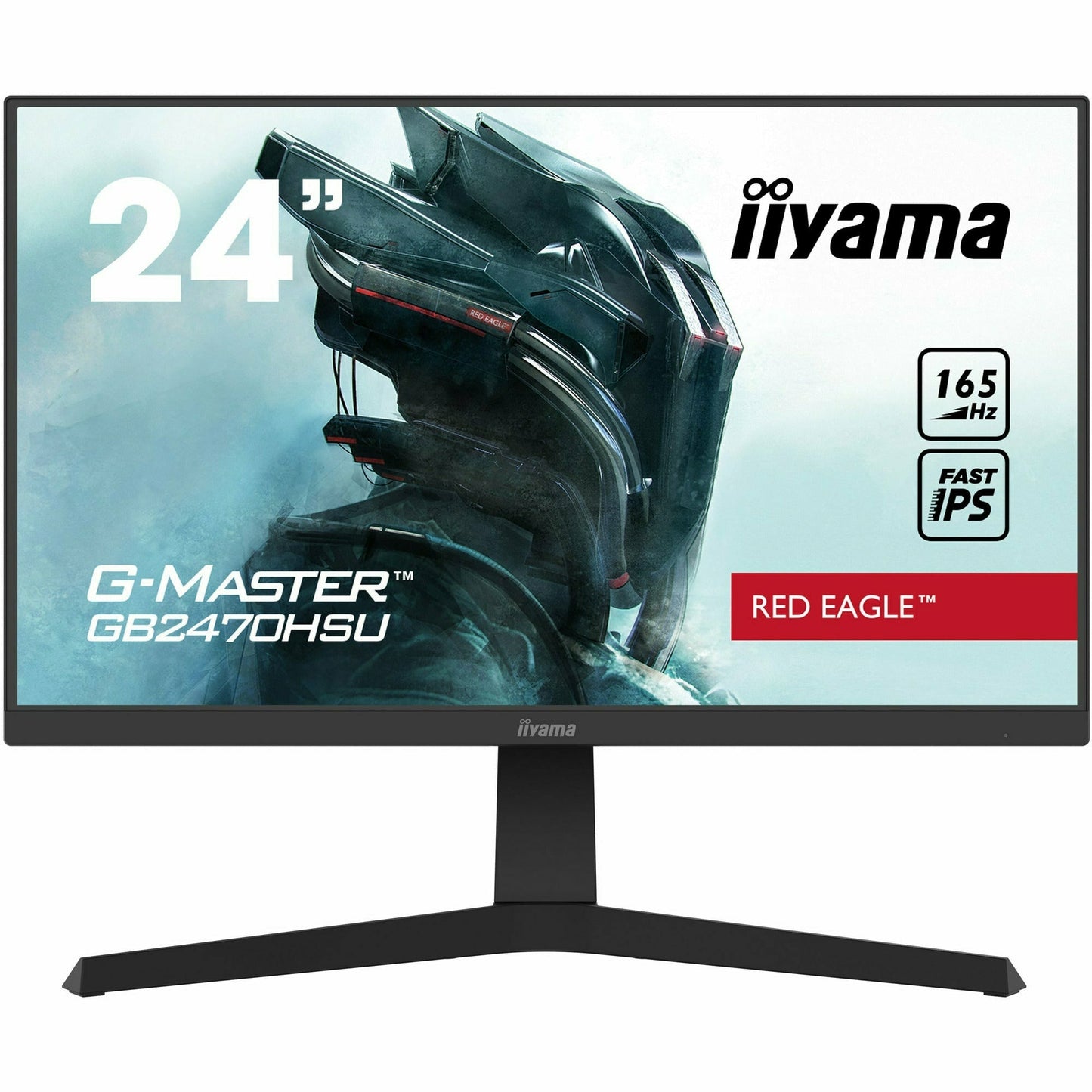 iiyama G-Master GB2470HSU-B1 24" 165Hz 0.8ms Height Adjust IPS Display