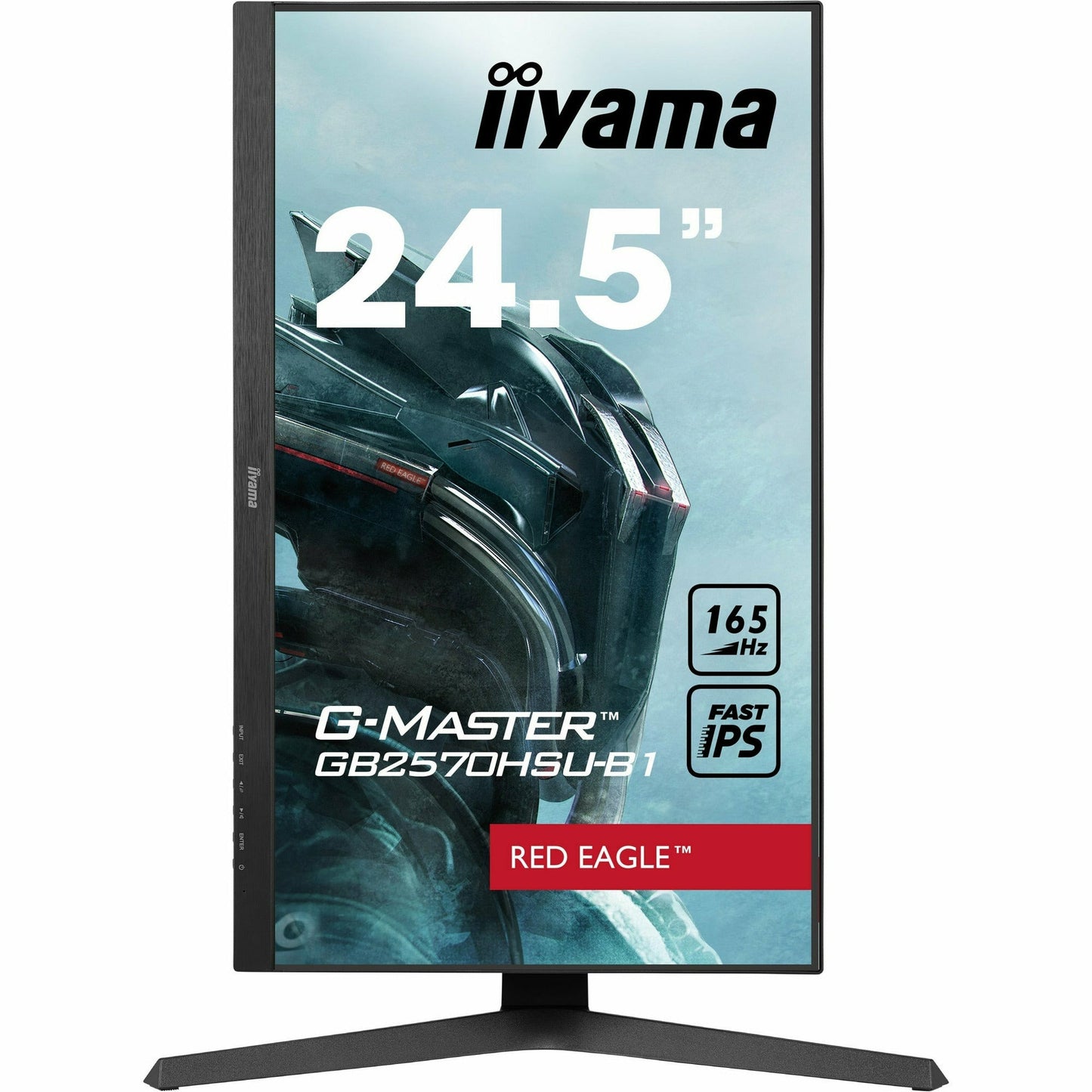 iiyama G-Master GB2570HSU-B1 Red Eagle 25" Fast IPS 0.5ms MPRT 165Hz Refresh Gaming Monitor