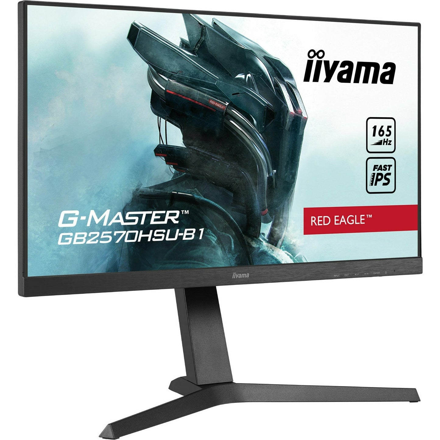 iiyama G-Master GB2570HSU-B1 Red Eagle 25" Fast IPS 0.5ms MPRT 165Hz Refresh Gaming Monitor