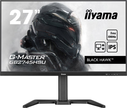 iiyama G-Master GB2745HSU-B1 27" Monitor with IPS Panel Technology and 1ms MPRT