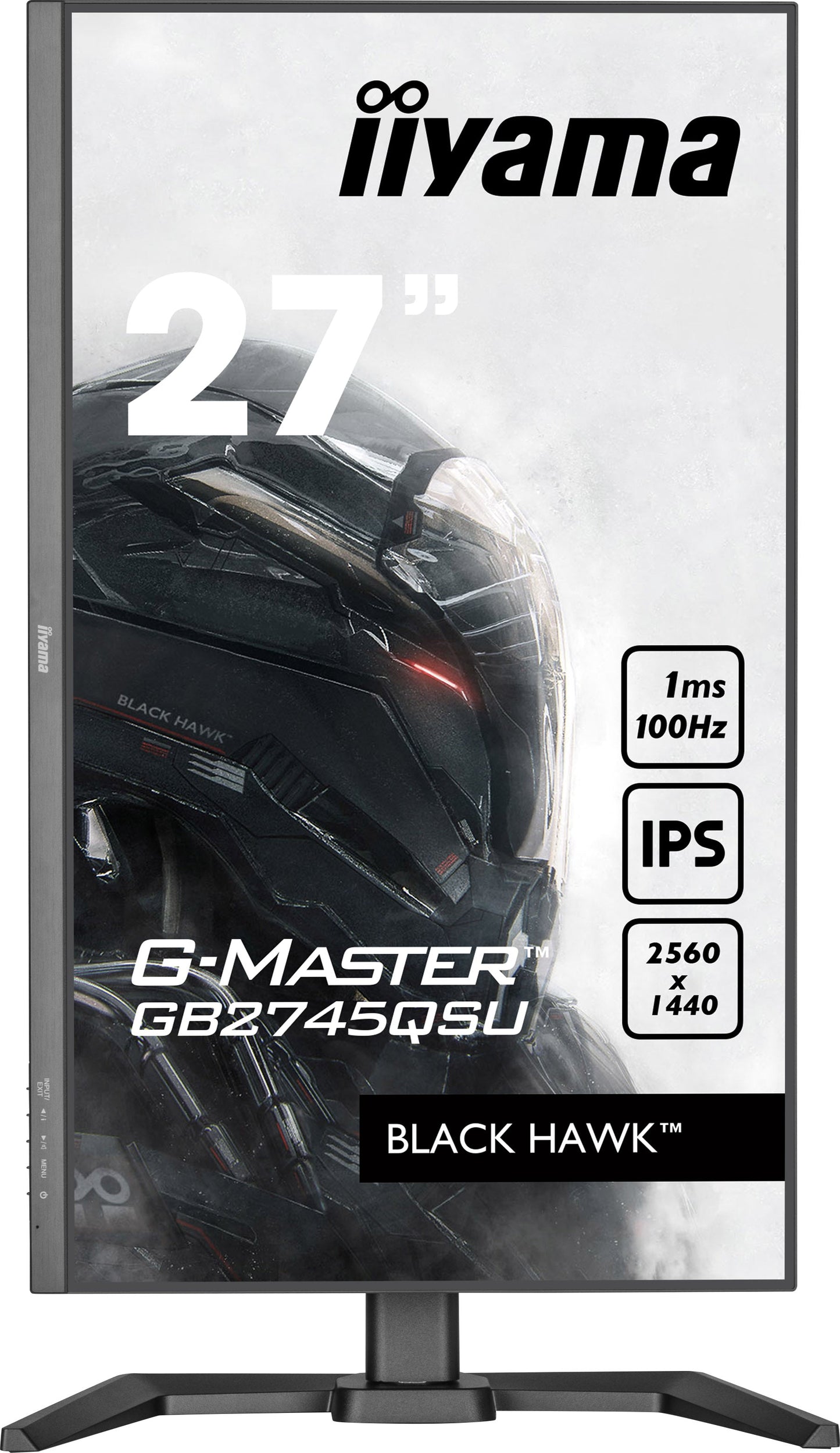 iiyama G-Master GB2745QSU-B1 Black Hawk 27" IPS 1ms Gaming Monitor