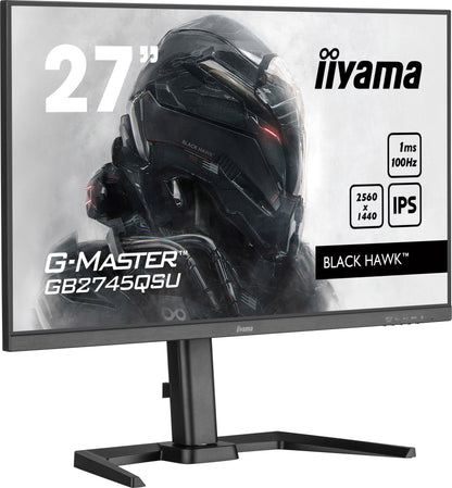 iiyama G-Master GB2745QSU-B1 Black Hawk 27" IPS 1ms Gaming Monitor