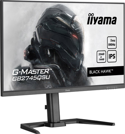 iiyama G-Master GB2745QSU-B1 Black Hawk 27" IPS 1ms Gaming Monitor