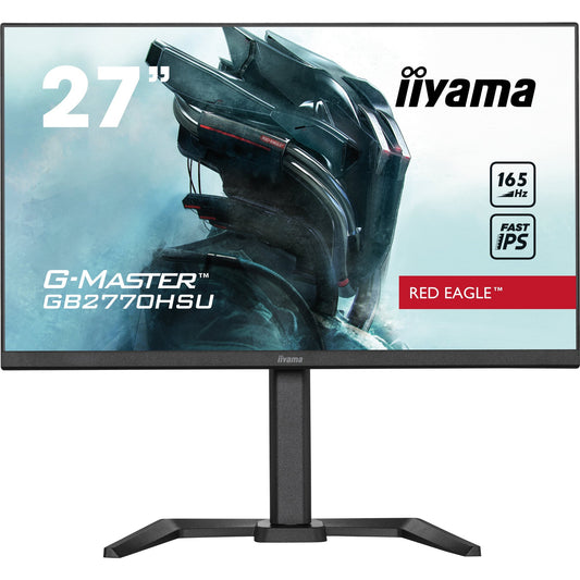 iiyama G-Master GB2770HSU-B5 Red Eagle Gaming Monitor with Height Adjust Stand