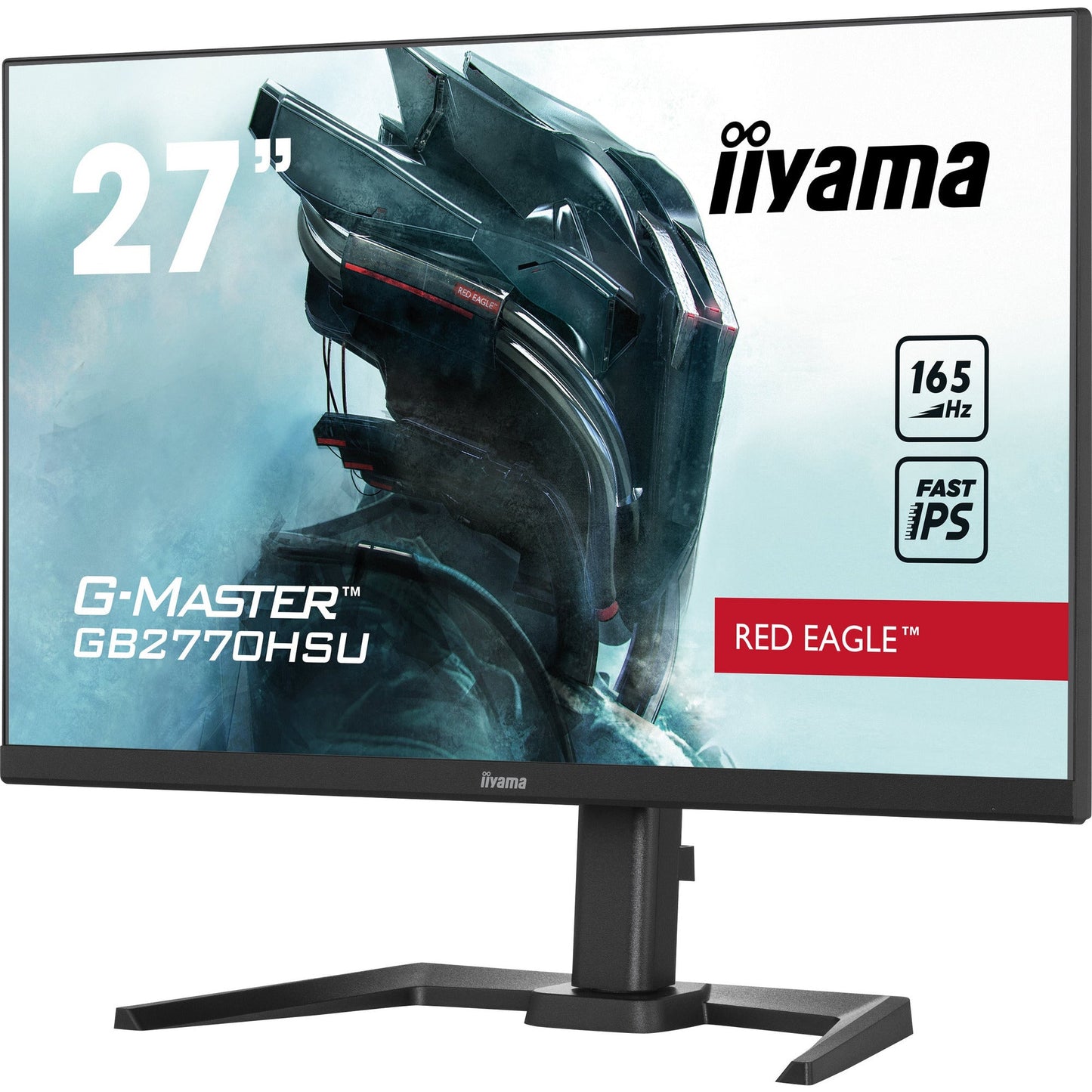 iiyama G-Master GB2770HSU-B5 Red Eagle Gaming Monitor with Height Adjust Stand