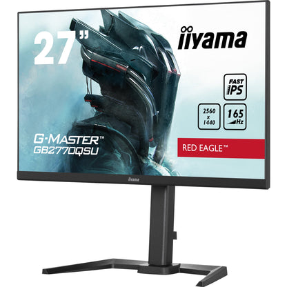 iiyama G-Master GB2770QSU-B5 27" Fast IPS WQHD 2560 x 1400 Red Eagle Gaming Monitor