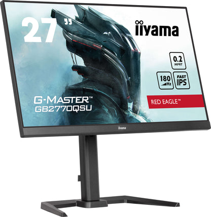 iiyama G-Master GB2770QSU-B6 27" Red Eagle Fast-IPS 0.2ms Gaming Monitor