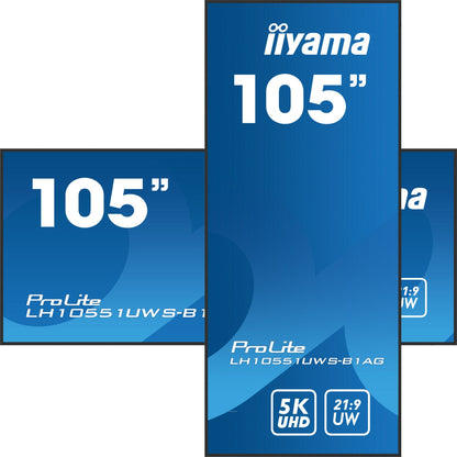 iiyama ProLite LH10551UWS-B1AG 105" IPS 21:9 5K Ultra-Wide Ultra-Large Format Display