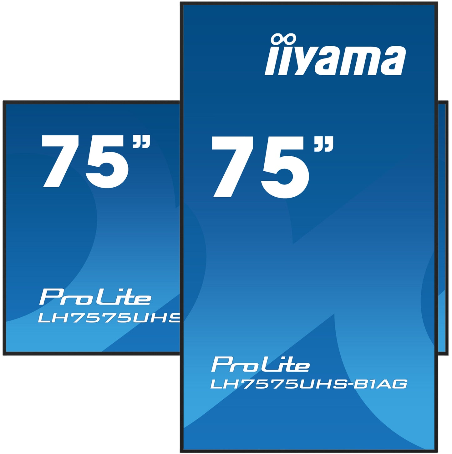 iiyama ProLite LH7575UHS-B1AG 75" 4K UHD 24/7 Display with Android OS, FailOver and Intel SDM slot