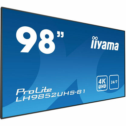 iiyama ProLite LH9852UHS-B1 98" 4K Professional Digital Signage 24/7 LFD