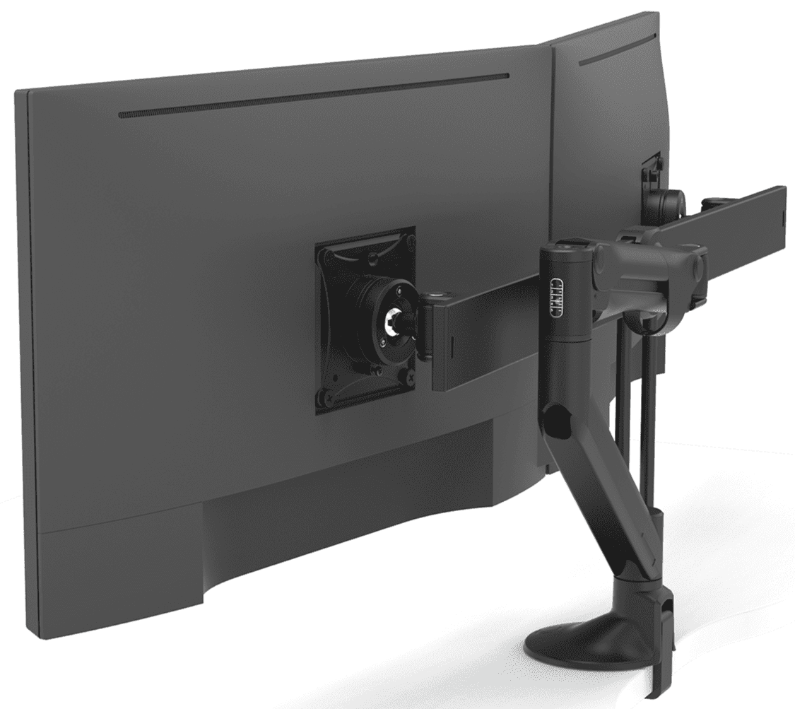 Metalicon GMA922 Levo Twin Gas Lift Monitor Arm