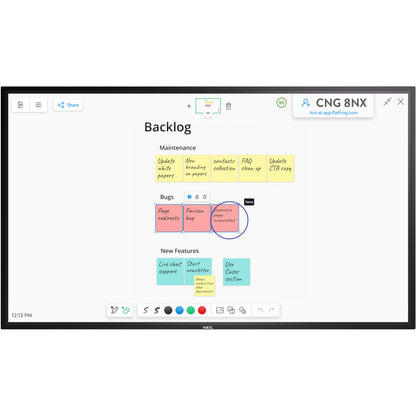 NEC MultiSync® M651 IGB LCD 65" InGlass™Touch Display