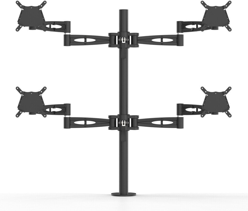 Metalicon Kardo Pole Mounted Monitor Arm For Quad (4) Screens