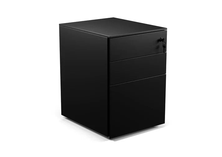 Formetiq PMS4521 Cube Steel Pedestal 2 Personal Drawers 1 File Drawer