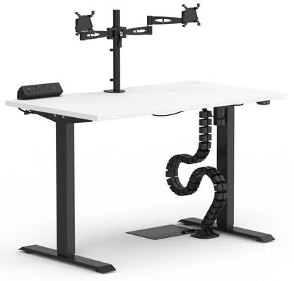 Formetiq B/SPBUNDLE2 Sit-Stand Desk & Accessories Bundle - Monitor Arm, Under Desk Power Module, Boost Power Module, Power Cable & Cable Spine