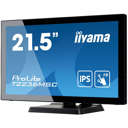 iiyama ProLite T2236MSC-B3 22" 10 point Touch Screen with edge-to-edge glass and AMVA panel