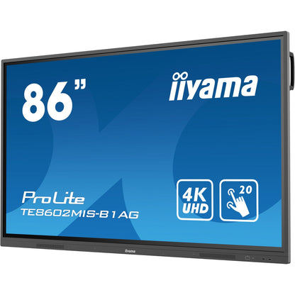 Iiyama ProLite TE8602MIS-B1AG 86’’ 4K UHD LCD Touchscreen with Integrated Whiteboard Software