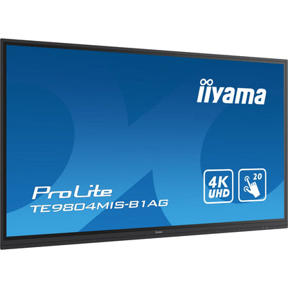 Iiyama ProLite TE9804MIS-B1AG 98’’ Interactive  4K UHD LCD Touchscreen with Integrated Whiteboard Software