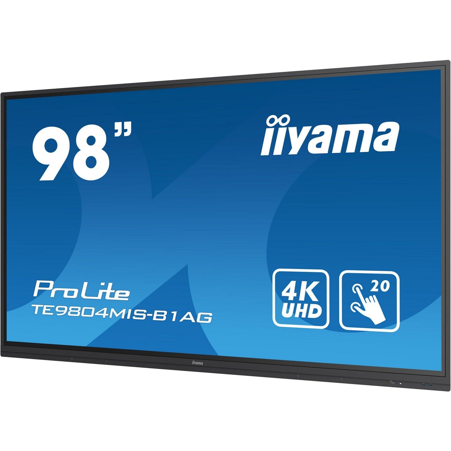 Iiyama ProLite TE9804MIS-B1AG 98’’ Interactive  4K UHD LCD Touchscreen with Integrated Whiteboard Software