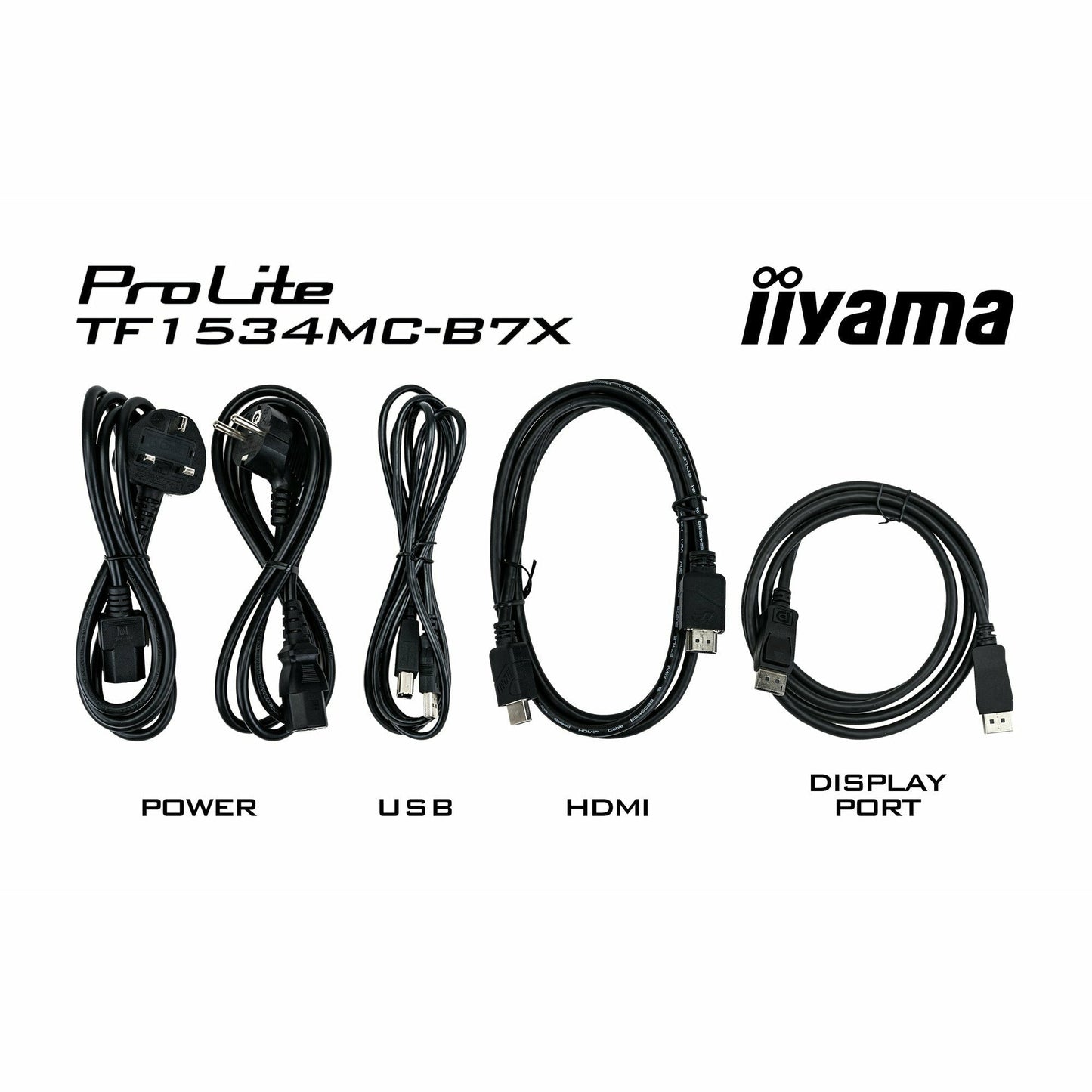 iiyama ProLite TF1534MC-B7X 15" Capacitive Touch Screen Display