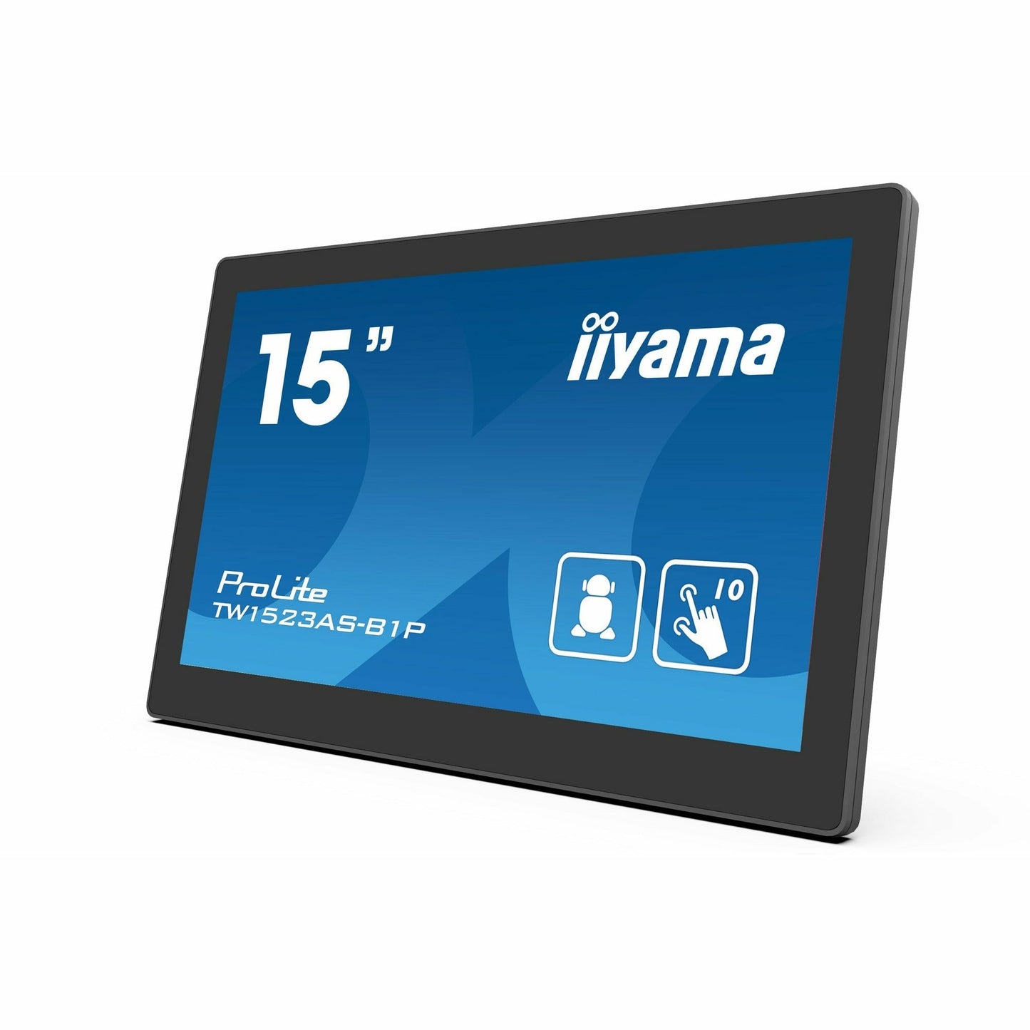 iiyama ProLite TW1523AS-B1P 15.6" Capacitive Touch Screen IPS Display