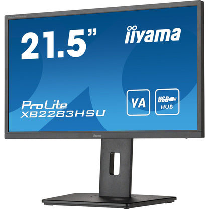 Iiyama ProLite XB2283HSU-B1 21.5” Full HD VA monitor with Height Adjust Stand