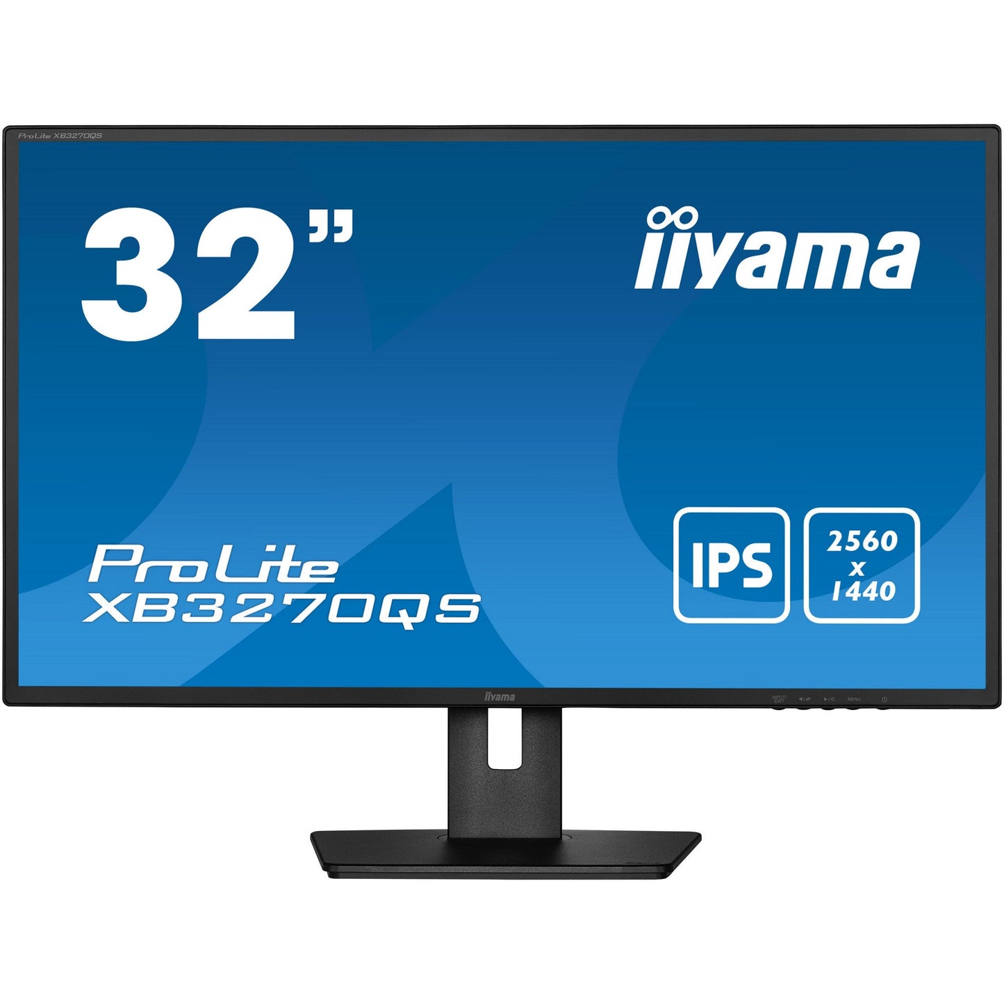 iiyama ProLite XB3270QS-B5 32" IPS Monitor with Height Adjust Stand