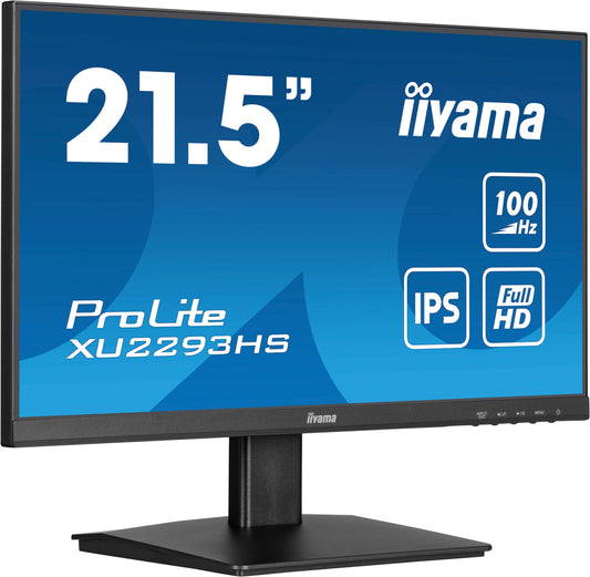 iiyama ProLite XU2293HS-B6 22" IPS Edge to Edge Display