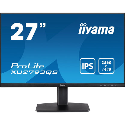 Iiyama ProLite XU2793QS-B1 27” IPS WQHD 3-Side Borderless Monitor