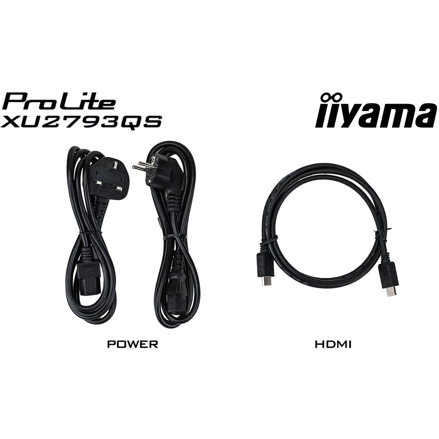 Iiyama ProLite XU2793QS-B1 27” IPS WQHD 3-Side Borderless Monitor