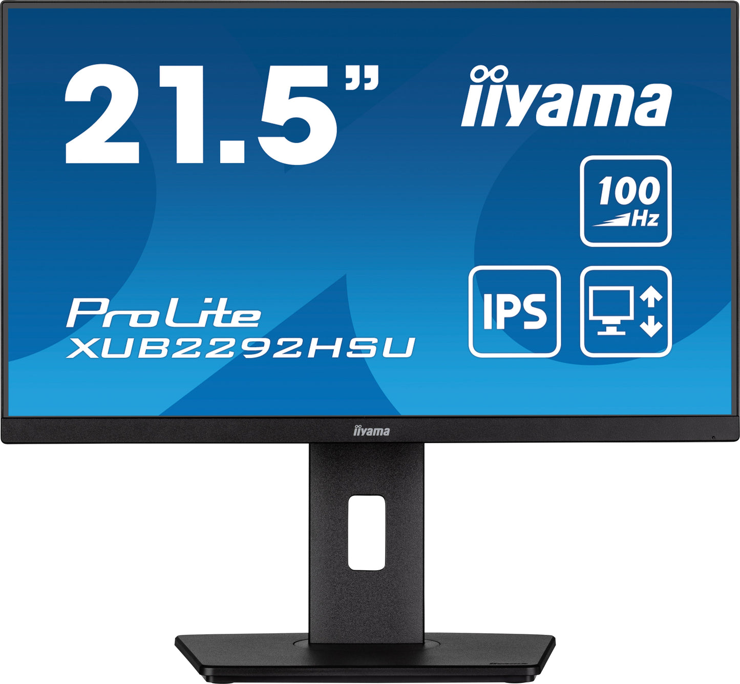 iiyama ProLite XUB2292HSU-B6 21.5" 100Hz IPS Display with Height Adjust Stand