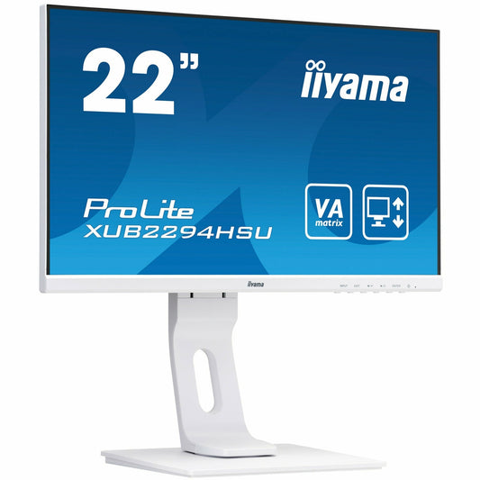 iiyama ProLite XUB2294HSU-W1 22" LCD HD Monitor in White