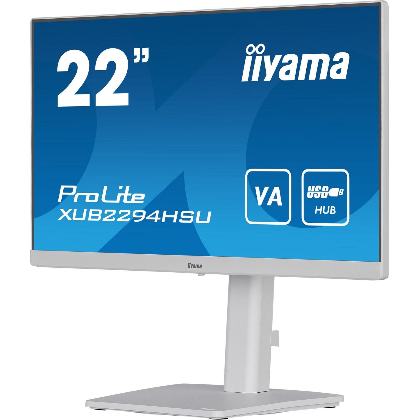 iiyama ProLite XUB2294HSU-W2 22" LCD HD Monitor in White