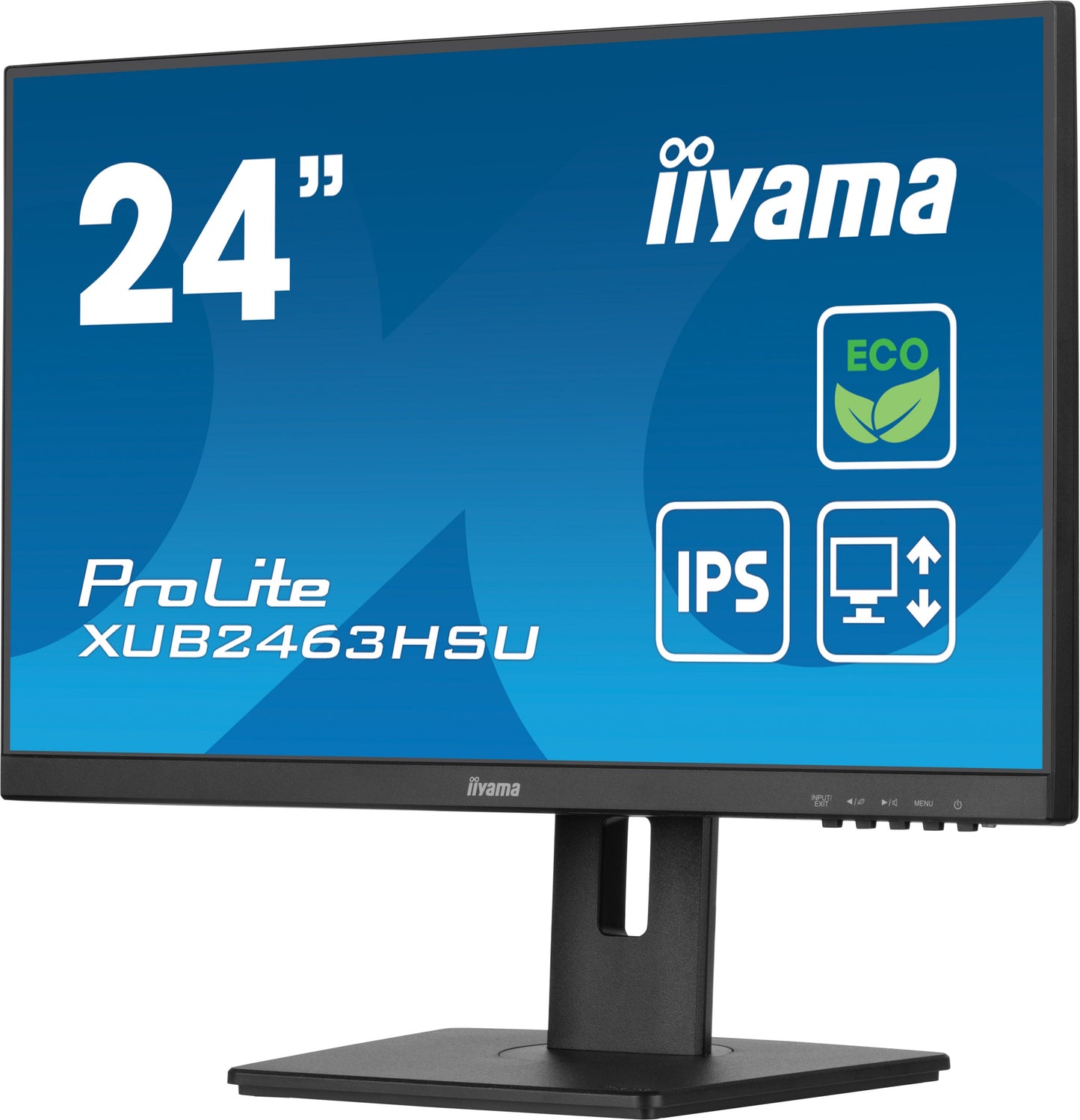 iiyama ProLite XUB2463HSU-B1 24" IPS, Full HD panel with B energy class