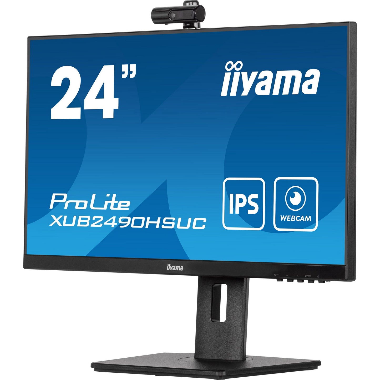 iiyama ProLite XUB2490HSUC-B5 24" IPS LCD Monitor with FHD Webcam