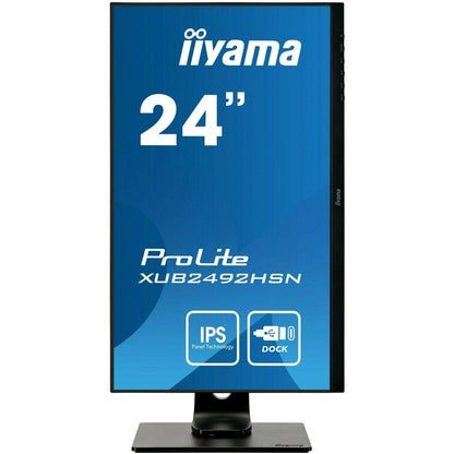 iiyama Prolite XUB2492HSN-B1 24’’ IPS Display with USB-C dock