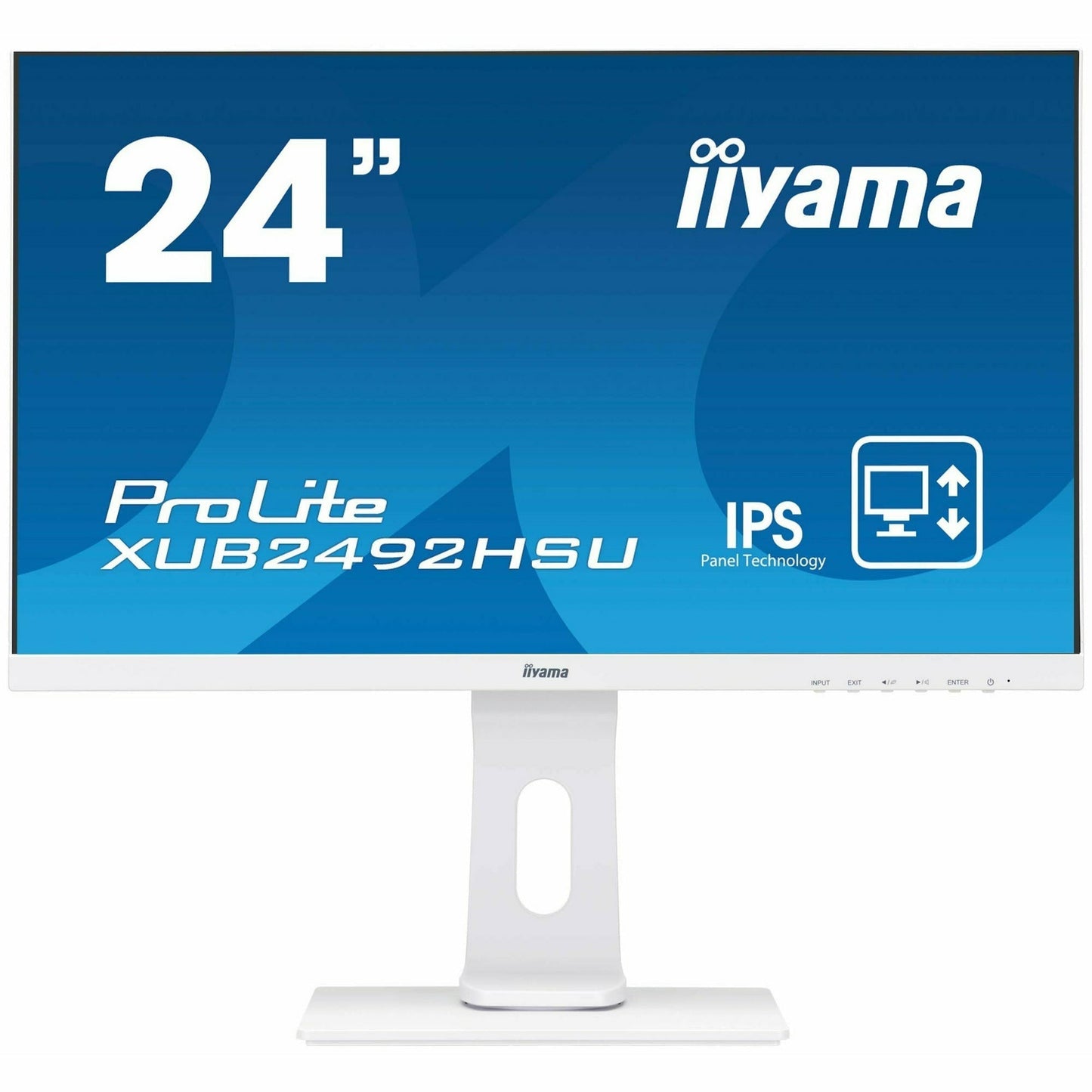 iiyama ProLite XUB2492HSU-W5 24" IPS Desktop Panel in White