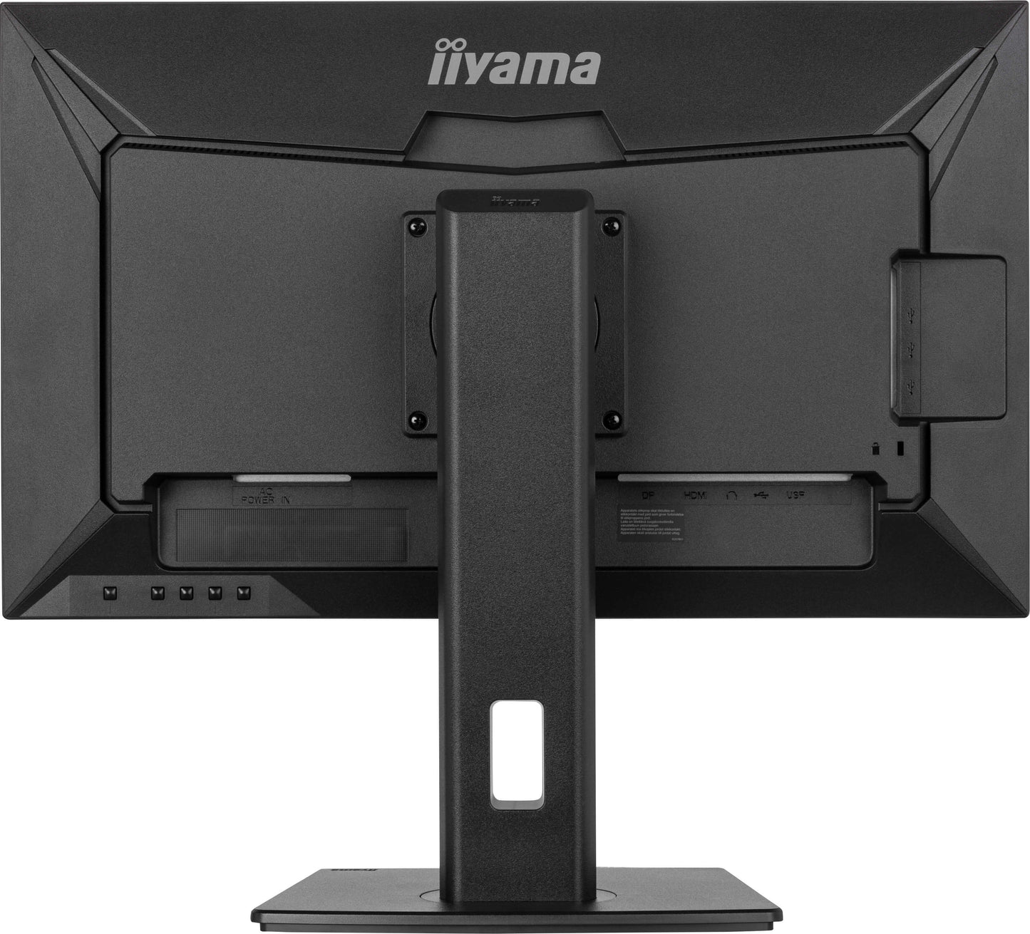 iiyama Prolite XUB2492QSU-B1 24” monitor with USB hub and height adjustable stand