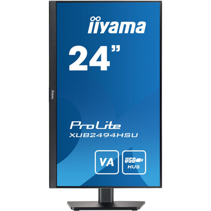 Iiyama ProLite XUB2494HSU-B2 24” Full HD monitor with VA panel and height adjustable stand