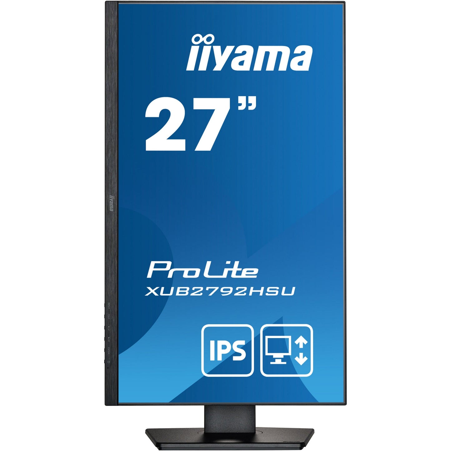 iiyama ProLite XUB2792HSU-B5 27” IPS monitor with Height Adjust Stand